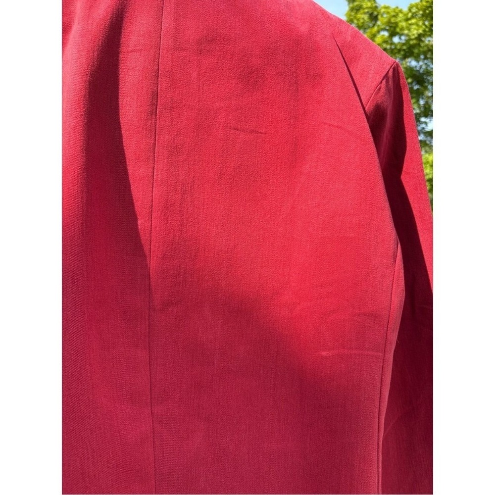 Vintage Yoakum Double D Ranch Western Jacket 2X Plus Size Red Cowgirl Rodeo - Picture 12 of 12